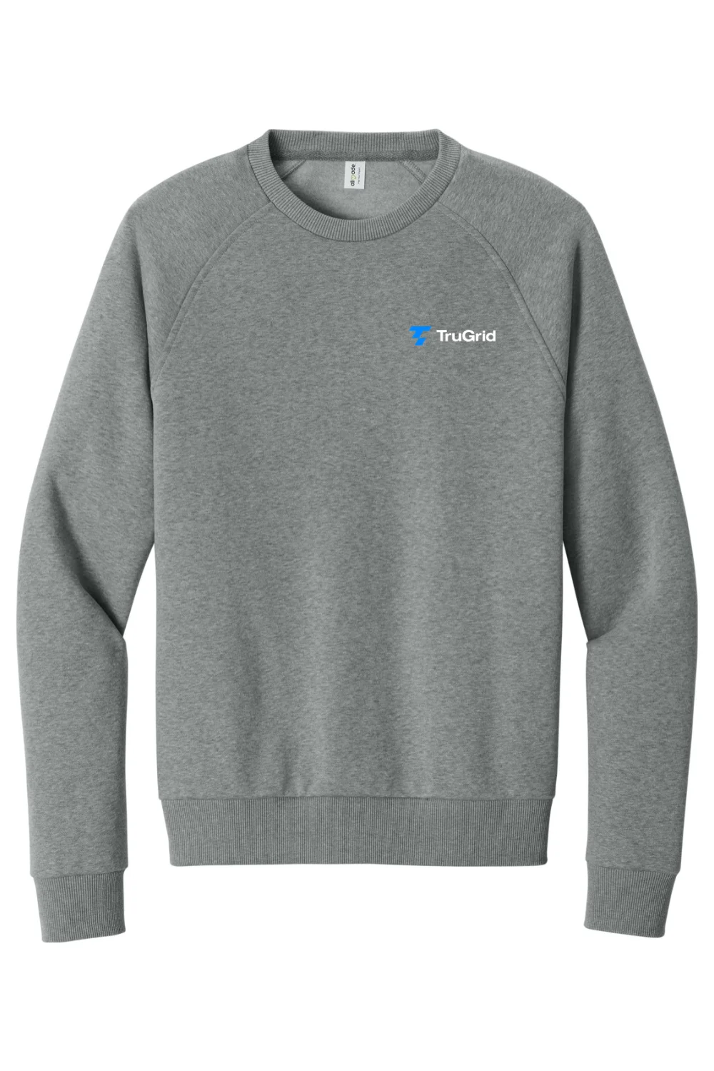 Alternative view of Men's Organic Fleece Crewneck Sweatshirt