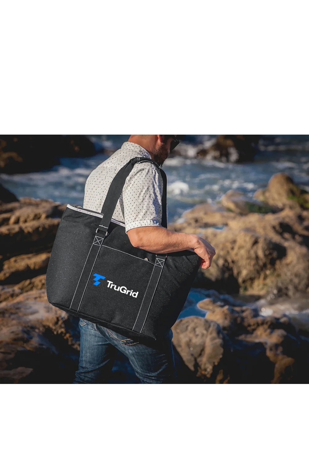 Alternative view of XL Cooler Tote Bag