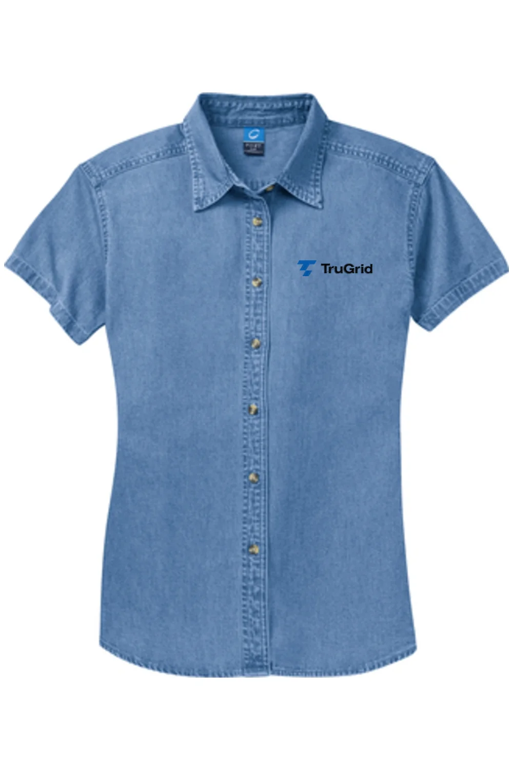 Women's Short Sleeve Value Denim Shirt