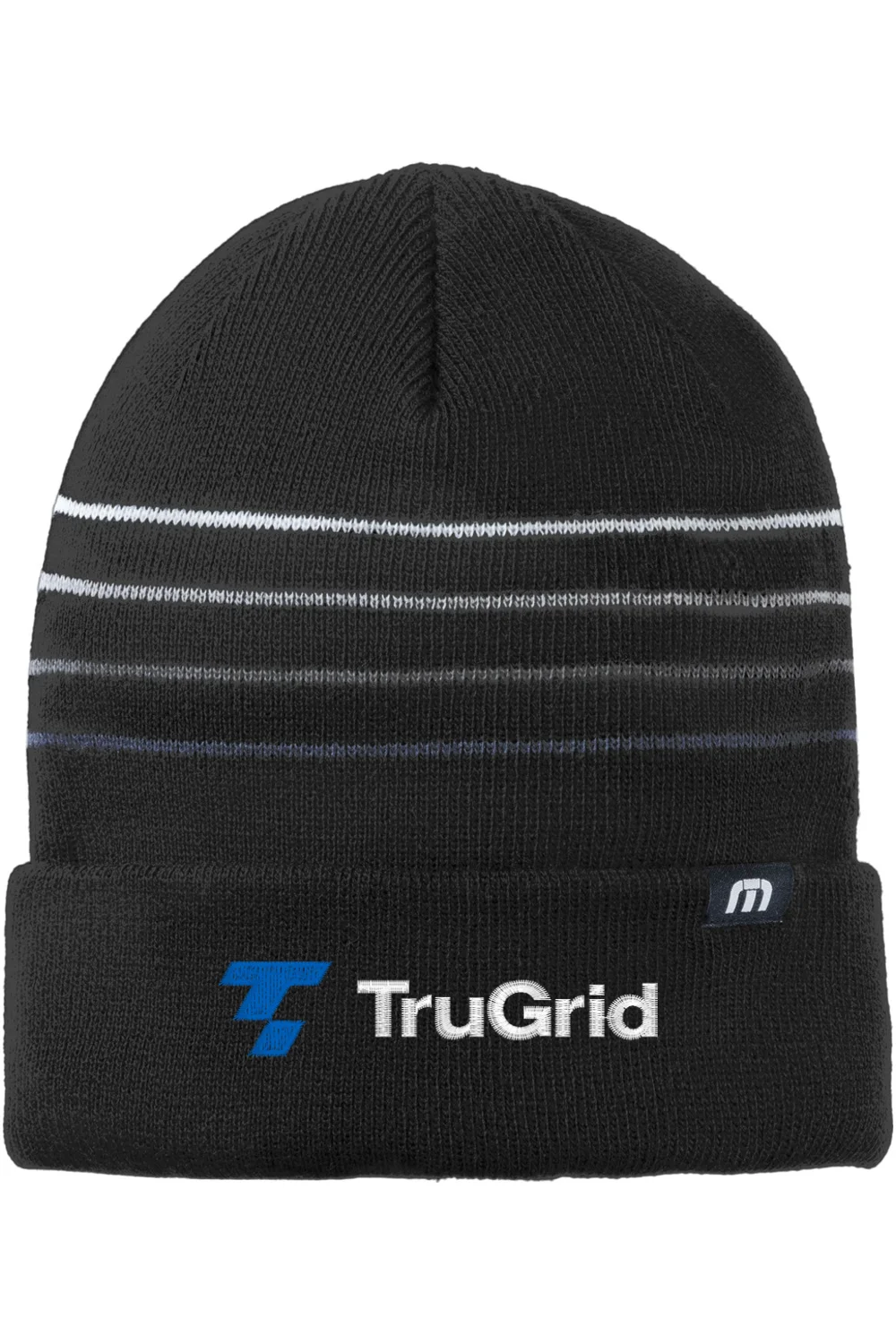 Alternative view of Striped Cuffed Beanie