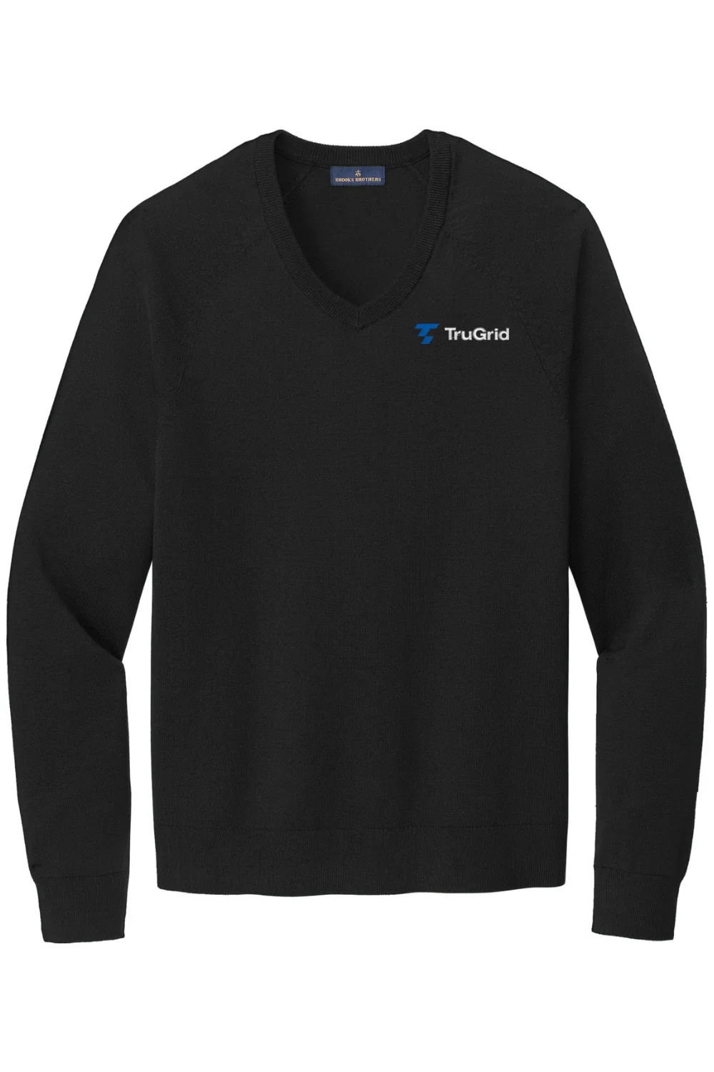 Alternative view of Men's Brooks Brothers Cotton V-Neck Sweater