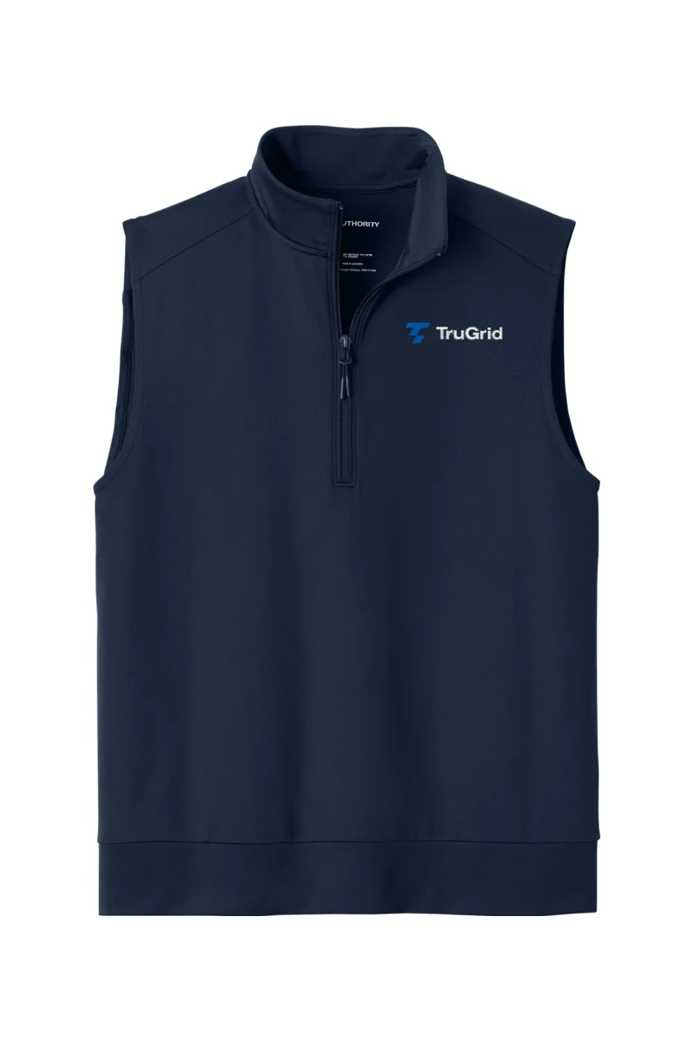 Alternative view of Men's Double Knit 1/4-Zip Vest