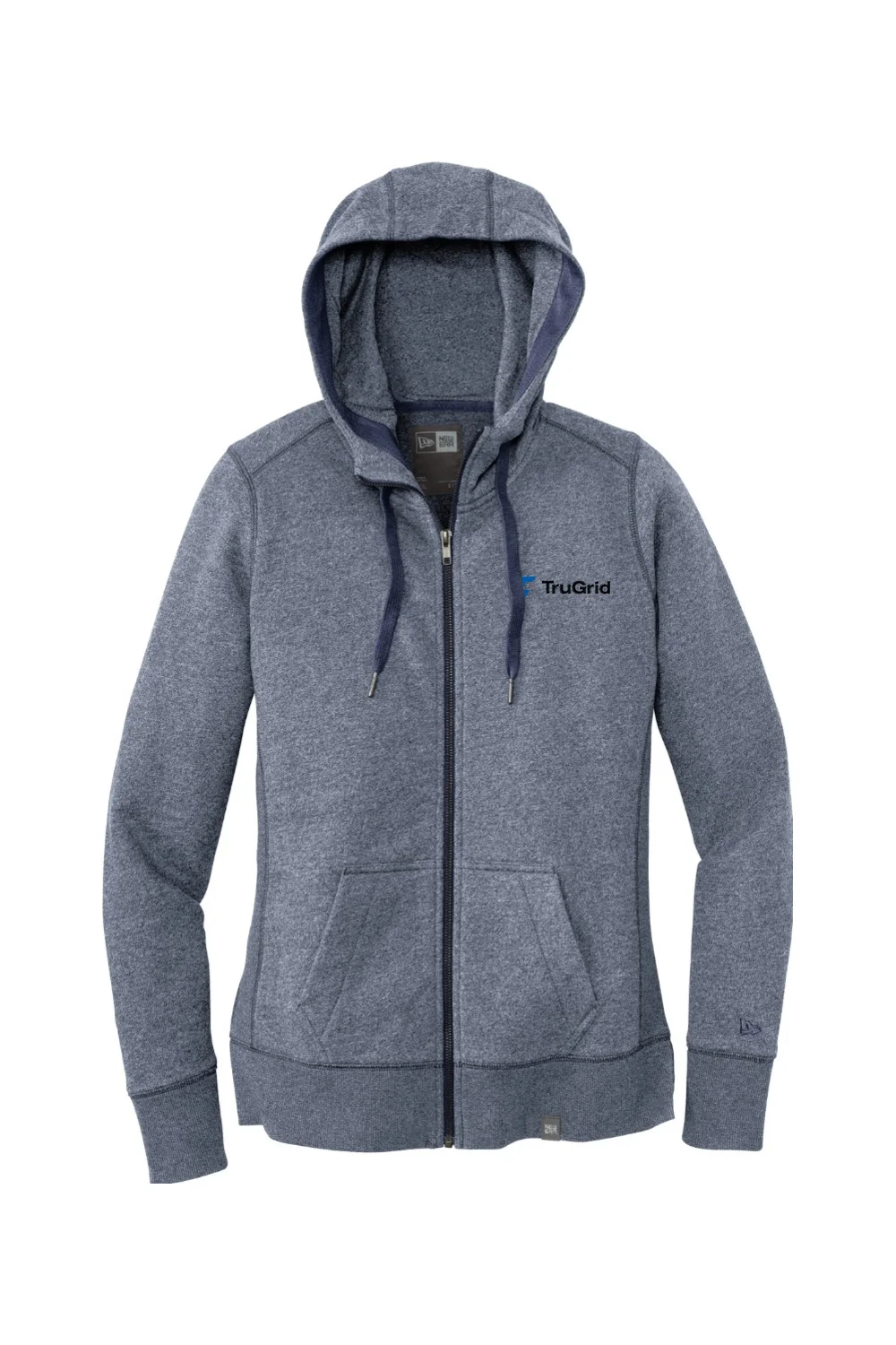 Women's French Terry Full-Zip Hoodie - Image 3