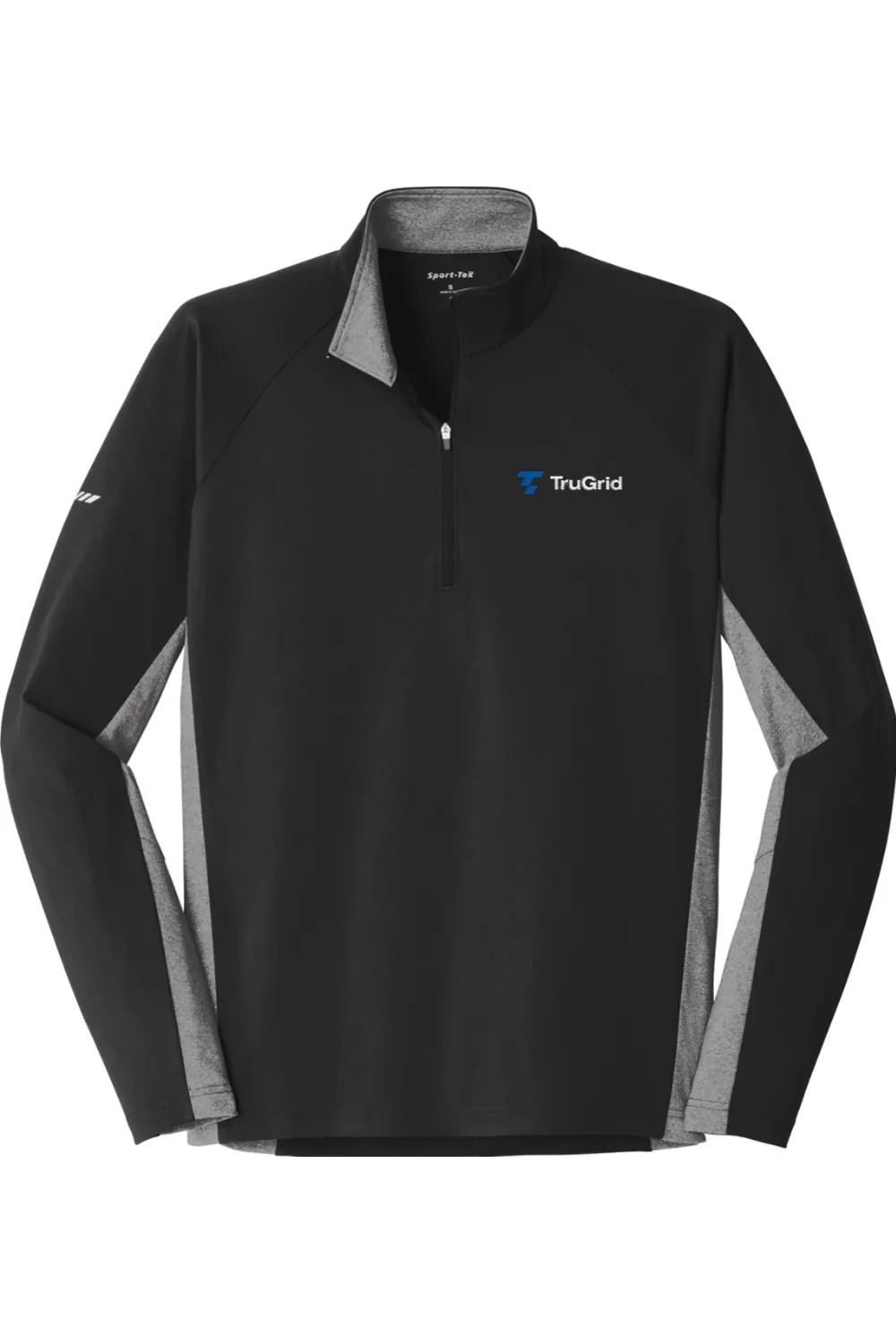 Mens' Stretch Contrast 1/4-Zip Pullover