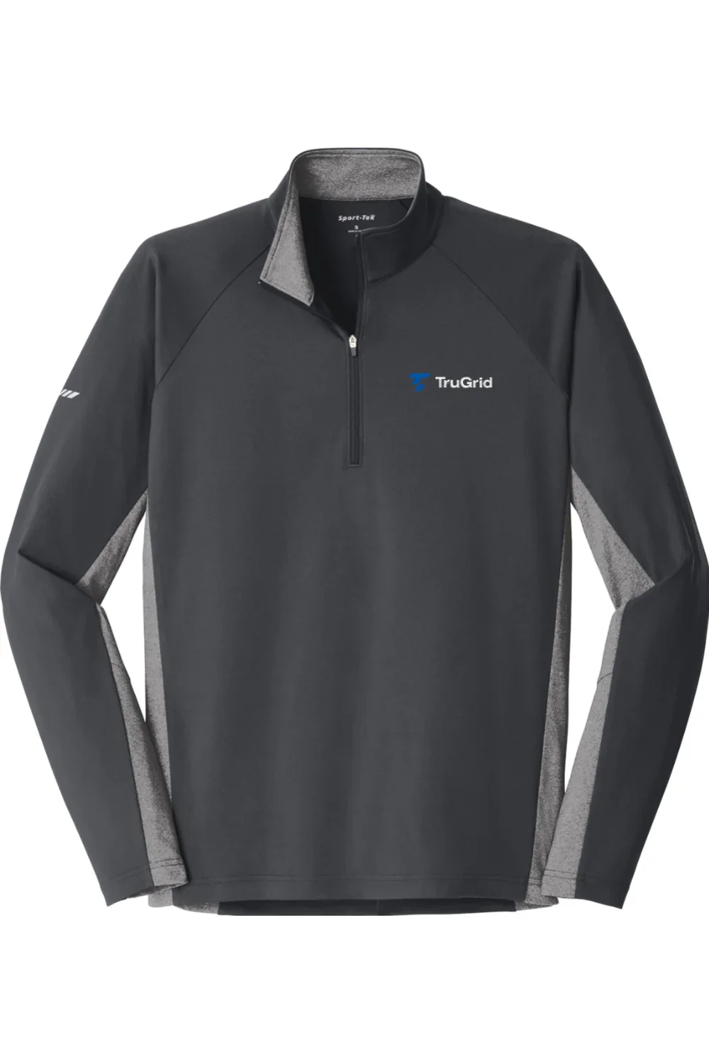 Mens' Stretch Contrast 1/4-Zip Pullover - Image 3