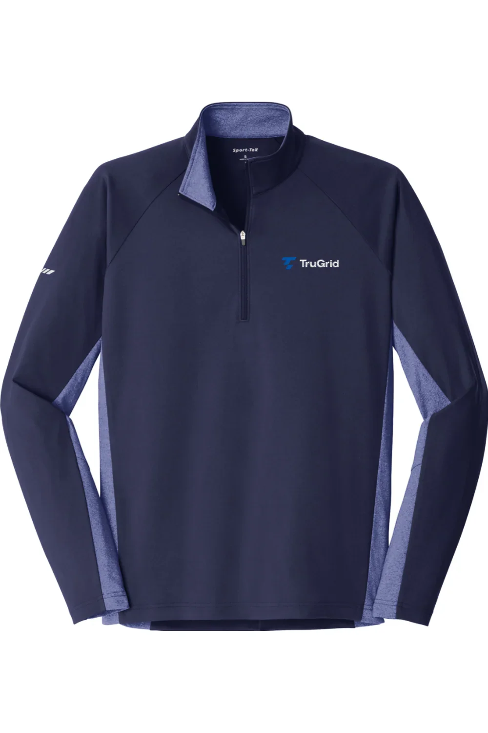 Alternative view of Mens' Stretch Contrast 1/4-Zip Pullover
