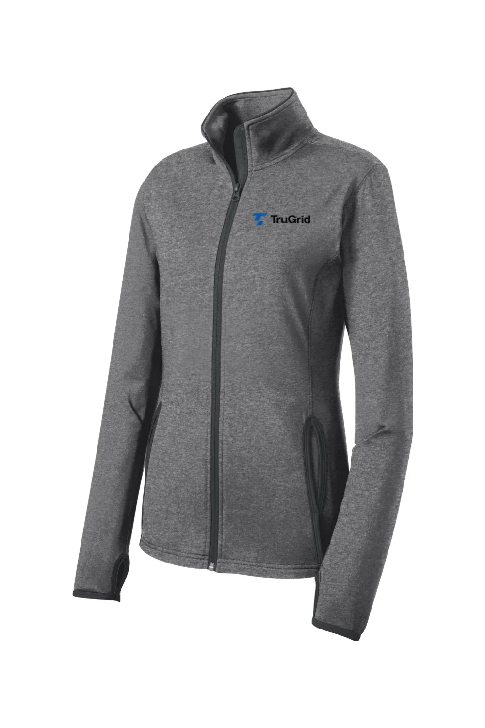 Women's Stretch Contrast Full-Zip Jacket
