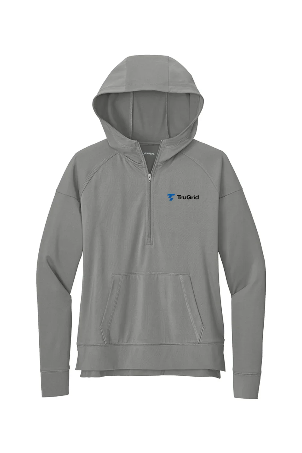 Women's Stretch 1/2-Zip Hoodie - Image 4